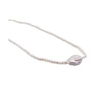 WDSOPK Ladies Baroque Pendant Necklace, Freshwater Pearl, Small Pearl Necklace, Ladies Jewelry Pendant necklace