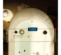 WDSOPK Luxury Bathtub Tray Caddy with Gold Handle - Transparent Bath Table for Books, Wine & Soap - Elegant Bathroom Accessories, 31.5" L x 7.9" W x 1.2" H (Clear 31.5)