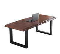 WDSOPK Modern Solid Wood Home Office Computer Desk, Bedroom Living Room Study Office Workstation Gaming Table Desk Conference Table, Load 551LBS（70.9x31.4x29.5inch）