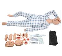 WDSOPK Patient Care Manikin Full Size Training Mannequin for CPR Simulator Basic, Full Body Training Skills, Students Nursing Education Teaching