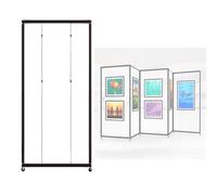 WDSOPK Picture Stand for Display,Assorted Collections Easel Stands for Sign,Art Painting Display Frame,Large Advertising Rack,for Decorative Plates,Photography(1pcs-120 * 220cm/47.2 * 86.6in