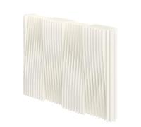 WDSOPK Room Dividers Paper Room Divider and Folding Privacy Screens, Modern Deformable Paper Wall Room Separator Indoor Folding Portable Partition Screen for Home Office (White 2x1.6 m)