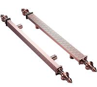 WDSOPK Sliding Barn Door Handle Rustic Interior/Outdoor Door Pull Handle,24/32/47/59Inch Large Decor Barn Door Handles,Aluminum Glass/Wooden Doors Push Pull Bar Handle(Style2-80Cm)