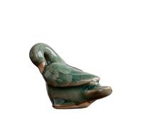 WDSOPK Tea Lovers Home Decor Creative Little Duck Tea Pet Cute Little White Duck Animal Ornaments Tea Table Tea Play Decoration Chinese Tea Pet (B)