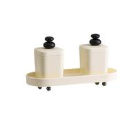 WDSOPK Toothpick Dispenser Desktop Toothpick Jar Multi-purpose Storage Jar Household Creative Simple Dental Floss Box Cotton Swab Storage Box Toothpicks For Appetizers (A)