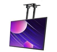 WDSOPK Tv Mounthang Smart Tv Mount Electric Tv Lift Adjustable Height Double Pole Single Screen Tv Mount Tilt Telescopic Ceiling Tv Mount Bracket Fits 60-100 Inch,One Color-1 2.6M (One Color 1 1.6m)