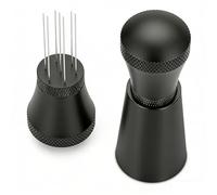 WDT Tool Espresso,Coffee Accessories Barista Distribution Tools Coffee Needle Distributor Stirrer Replaceable Stainless Steel 10 Needles Stirrers Powder Stirring Gadgets Agitator,for Lover Home Making