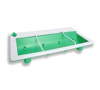 WDTURNS Vinyl Roll Holder with Built-in Trimmer for Maker 3 & Explore 3, Green ABS Vinyl Cutter Holder, 15.3 x 8.3in
