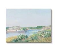 WDUDSUDUW Hand-Painted Oil Painting of The Starry Night on The Rhone River, Suitable for Living Room And Restaurant Decoration Painting,Coast,40x30cm