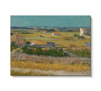 WDUDSUDUW Hand-Painted Oil Painting of The Starry Night on The Rhone River, Suitable for Living Room And Restaurant Decoration Painting,wheat field,40x30cm