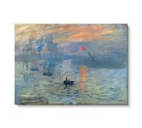 WDUDSUDUW Hand-Painted Oil Painting of The Starry Night on The Rhone River, Suitable for Living Room And Restaurant Decoration Painting,sunrise,40x30cm