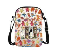 WDW Movie Characters Crossbody Bag The Frog Inspired Gift Miss Piggy Carry on Bag Foolish Mortals Gift, Muppet4cr, Crossbody Bag