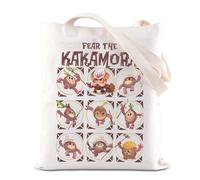 WDW Princess Movie Merchandise Tote Bag Kamora Coconut Pirate Fans Gift Fear The Kakamora Shoulder Bag Animal Kingdom Gift (Kakamora Tote)