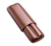WDWDW Cigar Boxs,Humidors, Delicate Portable Cigars Case Men's Genuine Leather Cigar Box and Compact Cigar Box Simple Easy to Carry Portable
