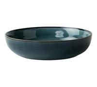 WDWDW Fruit Basket Modern Tea Tray Candy Plate Dessert Creative Ceramic Japanese Retro 8.5-inch Deep Dish Thick Vegetable Bowl Salad