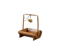 WDWDW Fruit Basket Modern Tea Tray Candy Plate Serving Platter Dessert Chinese Style with Handle Retro Nut Melon Seed Snack Storage Box