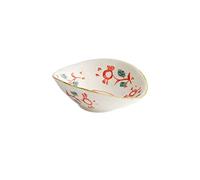 WDWDW Salad Bowls for Kitchen Nordic Creative Salad Bowl Ceramic Geometric Hand-Painted Vegetable
