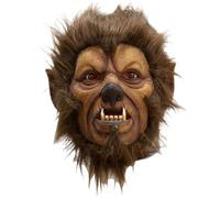 WDWDW Scary Mask, Breathable Latex Scary Full Head Werewolf with Hair Horror Costume
