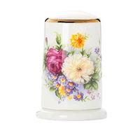 WDWDW Toothpicks Dispenser Toothpick Box Fashion Ceramic Holder White Holders Container with Lid Portable for kitchen