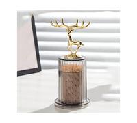 WDWDW Toothpicks Dispenser Toothpick Box Fashion Elk Shaped Holder with Lid Holders Container Cute Holder Portable