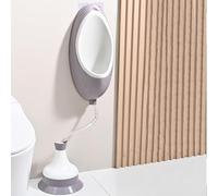 WDWDW Waterless Urinals For Men,Wall Mount Universal Washout Plastic Urinal Splashproof With Hose