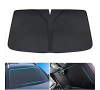 WDWGLIYN Fit for MG HS EHS SUV 2018-2024, Car Windshield Sun Shade, Double Layer, Black