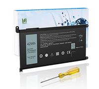 WDX0R Laptop Battery for Dell Inspiron 13 5368 5378 5379 7368 7378 Inspiron 14-7460 Inspiron 15 5565 5567 5568 5578 7560 7570 7579 7569 P58F Inspiron 17 5765 5767 FC92N 3CRH3 T2JX4 CYMGM