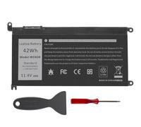 WDX0R Replacement Laptop Battery for DELL WDXOR 11.4V 42Wh Compatible with Dell Inspiron 13 7368 7378 15 5565 5567 5568 5578 17 5765 5767 7368 7378 7560 7570 7579 7569 WDX0R 3CRH3 P69G001 T2JX4