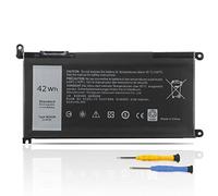 WDX0R WDXOR Battery for Dell Latitude 3480 3580 3189 3379 Inspiron 15 5565 5567 5568 5578 5579 7560 7570 7573 7579 7580 7569 5368 5378 5379 7368 7378 7460 5765 5767 5770 Vostro 5468 5568 3CRH3 T2JX4