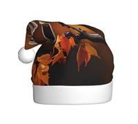 WDXQHY A cute sparrow Adult Plush Christmas Hat Festive Holiday Decoration and Party Accessory Christmas hat for Adult Holiday party decorations hat