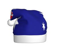 WDXQHY Australian flag Adult Plush Christmas Hat Festive Holiday Decoration and Party Accessory Christmas hat for Adult Holiday party decorations hat
