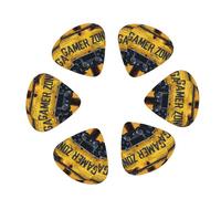 WDXQHY Guitar Pick Set (12 Pack) Smooth Edge Comfortable Grip 3 Thickness Options ABS Material Perfect for Guitar Ukulele Comes with Transparent Plastic Case