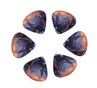 WDXQHY Guitar Pick Set (12 Pack) Smooth Edge Comfortable Grip 3 Thickness Options ABS Material Perfect for Guitar Ukulele Comes with Transparent Plastic Case