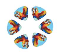 WDXQHY Guitar Pick Set (12 Pack) Smooth Edge Comfortable Grip 3 Thickness Options ABS Material Perfect for Guitar Ukulele Comes with Transparent Plastic Case