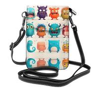 WDXQHY Leather Crossbody Flip Phone Wallet Magnetic Closure, Detachable Shoulder Strap Waterproof PU Leather Compact & Spacious for Cash Cards and Smartphone Perfect for Outdoor Travel & Daily Use