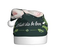 WDXQHY Love swan Adult Plush Christmas Hat Festive Holiday Decoration and Party Accessory Christmas hat for Adult Holiday party decorations hat