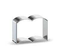 WDYJMALL Book Shaped Cookie Cutter - A