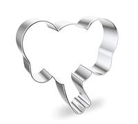 WDYJMALL Elephant Shape Cookie Cutter - E