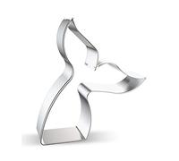 WDYJMALL Mermaid Whale Fish Tail Shape Cookie Cutter - B