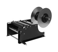 WDZCZDoo Round Bottle Labeling Machine, Manual Labeling Machine Label Applicator Bottle Labeler Sticker Label Printer Packing Machine