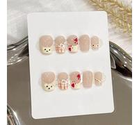 WDZDS 10pcs Detachable Long And Short False Nails Press On Nails Full Cover False Nails For Women And Girls Daily Decoration