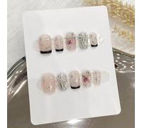 WDZDS 10pcs Detachable Long And Short False Nails Press On Nails Full Cover False Nails For Women And Girls Daily Decoration
