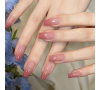 WDZDS 24pcs Multiple Styles False Nails Press-On Nails Full Cover False Nails Suitable For Women And Girls Daily Decoration