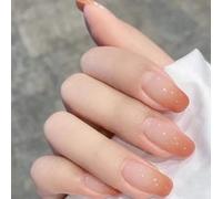 WDZDS 24pcs Multiple Styles False Nails Press-On Nails Full Cover False Nails Suitable For Women And Girls Daily Decoration