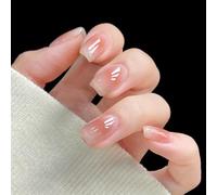 WDZDS 24pcs Multiple Styles False Nails Press-On Nails Full Cover False Nails Suitable For Women And Girls Daily Decoration