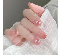 WDZDS 24pcs Multiple Styles False Nails Press-On Nails Full Cover False Nails Suitable For Women And Girls Daily Decoration