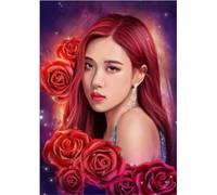 WDZFF 1000 Pieces ，Colorful Puzzles ，Pictures ，Gifts ，Korea Group Band Blackpinks ，Adult Decompression Toys - Memory Cognition Games - Kx194Zs