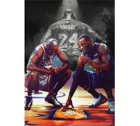 WDZFF Jigsaw 1000 Pcs - Basketball Player 23 - Abstract Art Poster - Adult Family Stress Relief Puzzle Toys - Kx407Zs