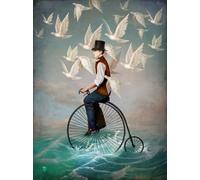 WDZFF Jigsaw 1000 Pieces - Lrregular Art Picture - Classic Abstract Art Illustrations - Family Decompression Toys - Adult Stress Relief Game Art Picture - Home Wall Decor Gifts - Jx440Zp
