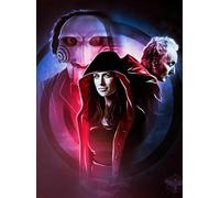 WDZFF Jigsaw 1000 Pieces - Lrregular Art Picture - Classic Horror Movies Sawss Posters - Educational Toys Puzzle For Adults - Adult Family Stress Relief Puzzle Toys - Jx513Zp
